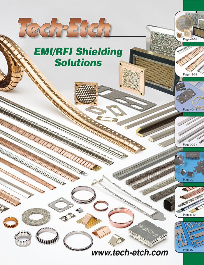 UPDATED 52-PAGE CATALOG OF EMI/RFI SHIELDING SOLUTIONS