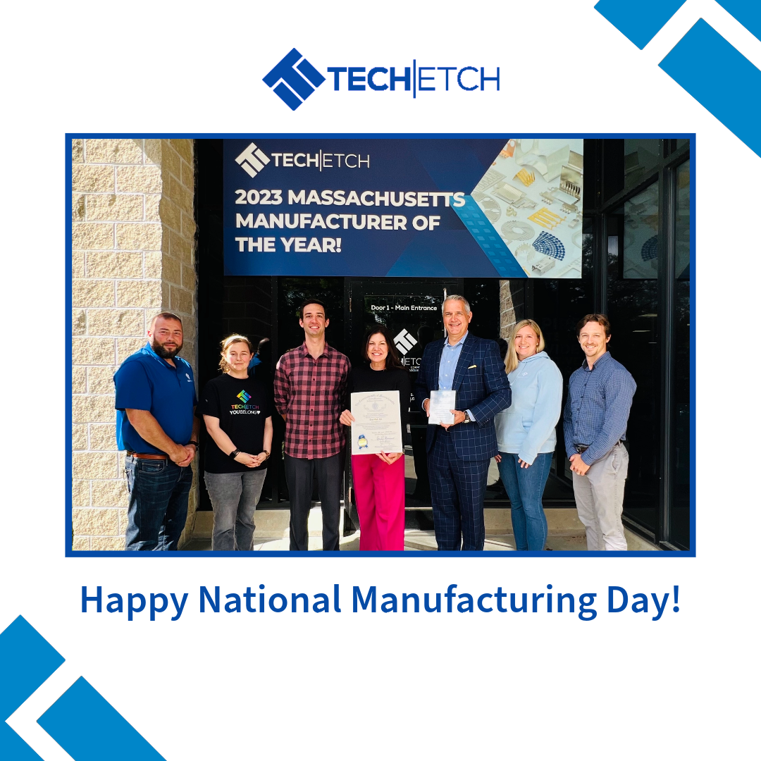 Representative Kathleen LaNatra Visits Tech Etch to Present 8th Annual “Manufacturer of The Year” Award
