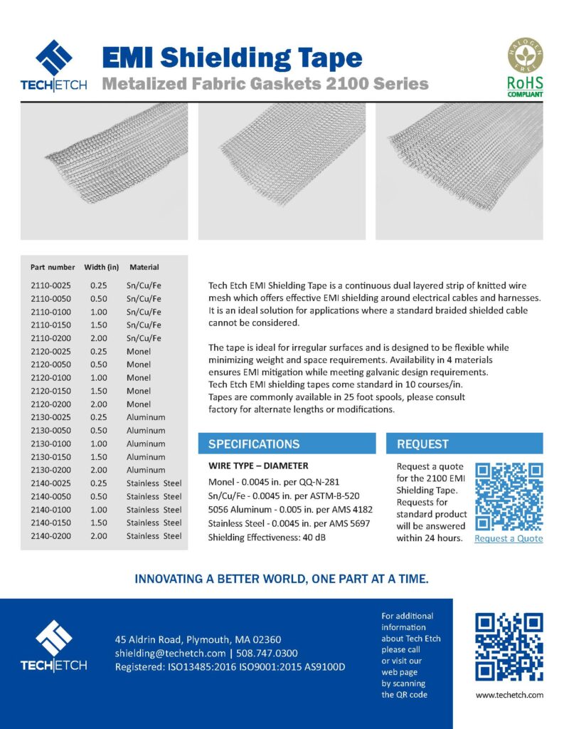 mesh tape brochure